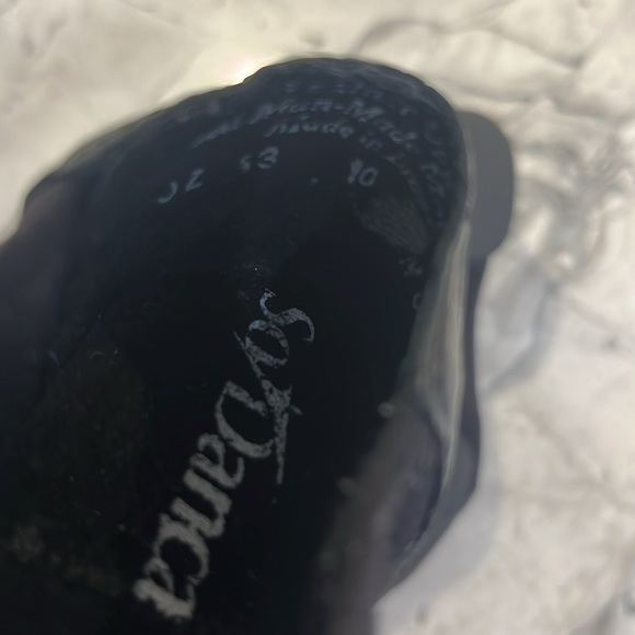 Black So Danca Jazz shoes little girl/toddler size 10 - Picture 3 of 4